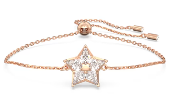 Bracciale Swarovski Donna Stella in Lega metallica Cristallo 5645460 - 5645460